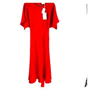 NEW Charles Henry XL Garnett Colman Midi Dress